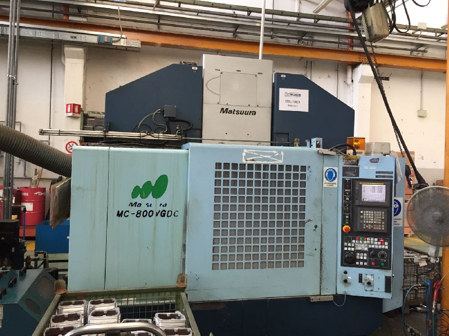 Makinate | Used Matsuura MC 800 VFDC 5 axis machining center M1701718785 1