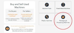 Makinate |Packaging & Processing machines - new category